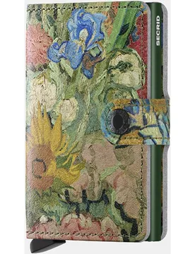 Tarjetero de piel estampado de arte con protección RFID - Secrid - FashionsVida