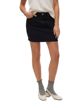 Jupe En Jean Tessa Black Denim XS