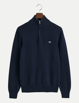 Gant Casual Troyer mit Zip Blau L