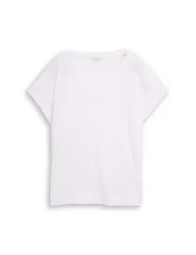XXL T-shirt crew neck linen female