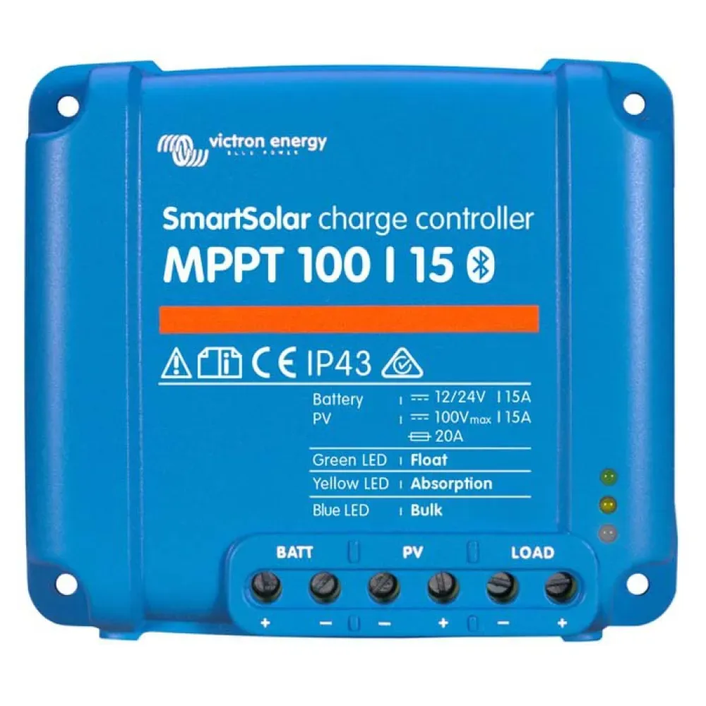 Smartsolar Mppt 100/15 Controller Blue One Size unisex - Victron energy - FashionsVida