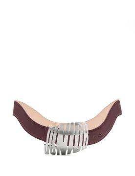 Wavy Leather Belt