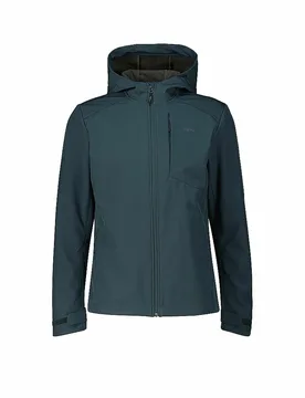 Herren Softshell Jacke Toulouse Hoodie dunkelgrün M M - Meru - FashionsVida