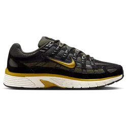 P-6000 Men's Sneakers - Black - Size 6 (EU 40) - Mesh/Synthetic - Black - Size: 6 (EU 40)