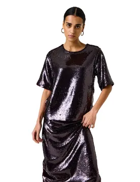 Blusa A Maniche Corte K50032 Scarlet Oak XS