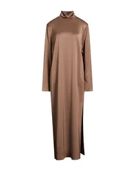 Maxi-Kleid Damen Maulwurfsgrau 42 Damen
