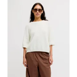 Jack & Jones - Jersey de mujer de punto con manga corta