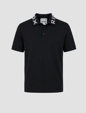 John Richmond polo uomo nero