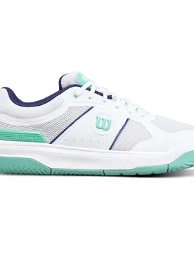Pickle Pro Pickleball Shoes White / Bay / Skipper Blue UK 7 - Wilson - FashionsVida