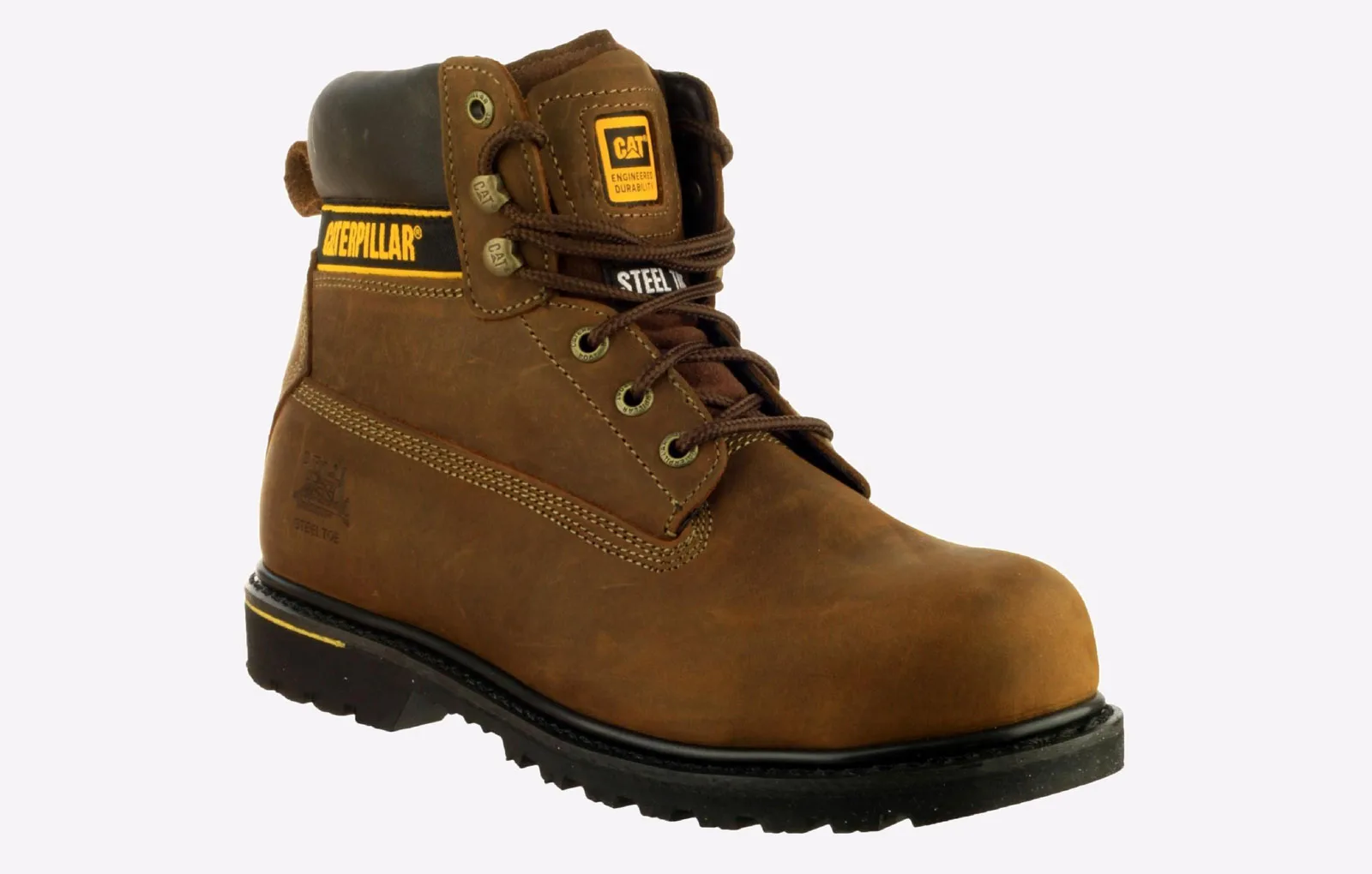 Holton Boot Mens - Brown - Size Uk 6 - Caterpillar Safety - FashionsVida
