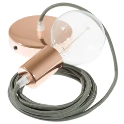Cables Suspension Luminaire Rm03 2 M Grey / Copper One Size
