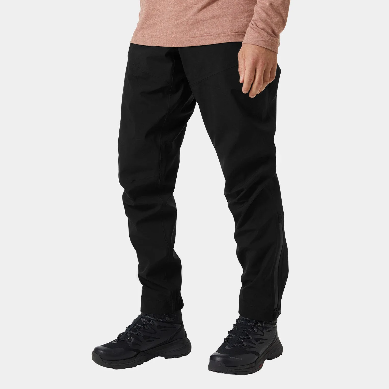 Men's Verglas 3 Layer Shell Trousers Black XL - Black - Male - Helly Hansen - FashionsVida