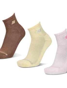 Ankle 3 Pack Unisex - Calze Marrone - Taglia 39-42 - Algodón 39-42 - New Balance - FashionsVida