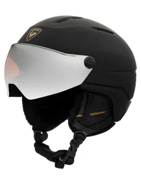 Casque de ski/snowboard - Fit Visor Impacts W Black - Taille 55-59 cm - Noir - Rossignol - FashionsVida