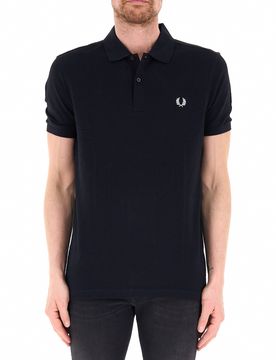 Polo in cotone NERO XXXL