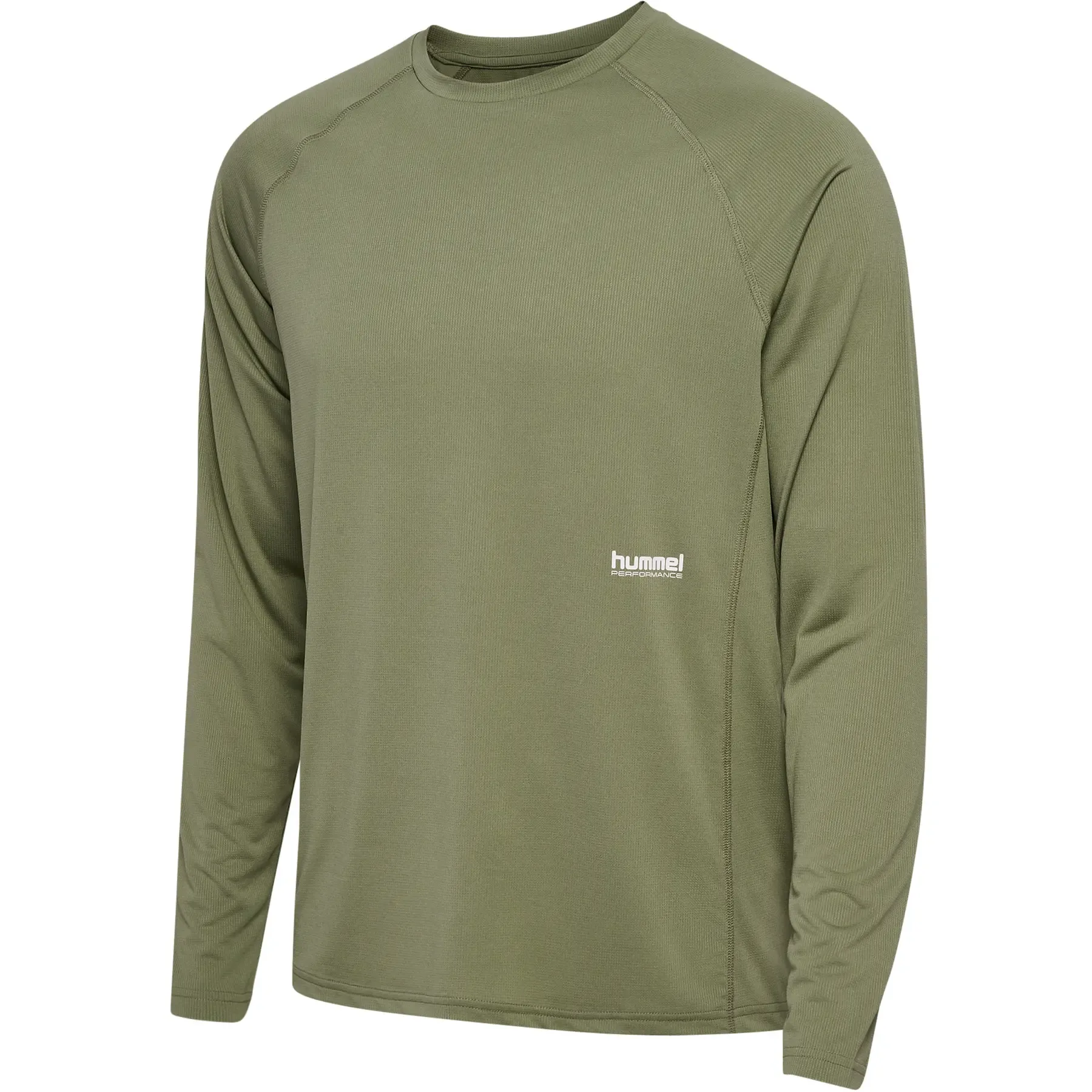 Langarmshirt Pulse - Vert - male - Size: S - Hummel - FashionsVida