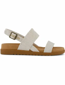 Strappy Footbed Slingback Sandals Natural female - TOMS - FashionsVida