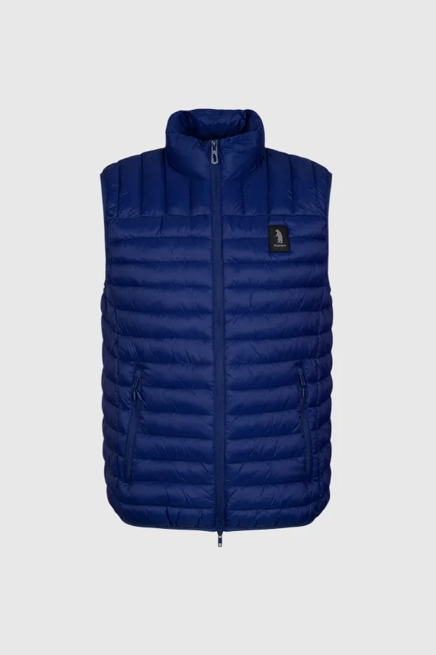 Refrigue gilet uomo blue marine - REFRIGUE - FashionsVida