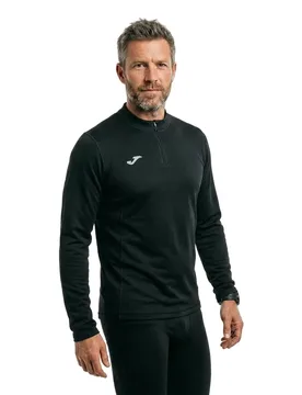 Joma Felpa Running Night Black L - Joma - FashionsVida