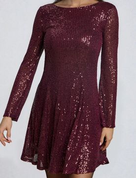 Sinsay - Mini vestito - mogano
