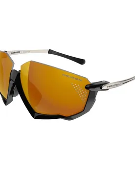 Occhiali Da Sole Aerojet Titanium Metal Black / Bronze
