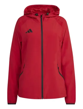 Windjacke Damen Tiro Travel - Rouge - female - Size: XL - Adidas - FashionsVida