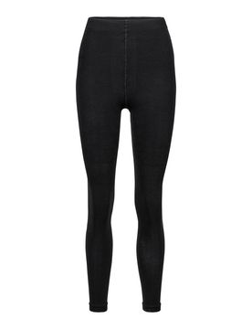 Leggings mit Merinowolle schwarz 2XL