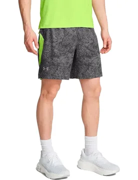 Launch Pro 7inch Printed Shorts Castlerock / Morph Green / Reflective M Men - Under armour - FashionsVida