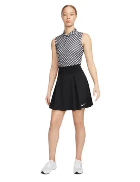 Langer Rock Frau Dri-Fit Club - Noir - female - Size: 32/34 - Nike - FashionsVida
