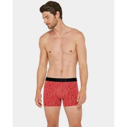 Bóxer de punto de hombre con estampado floral en color
