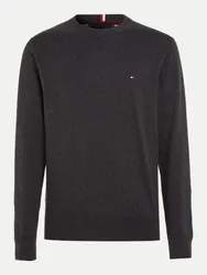 Pullover mit Logo-Stickerei Grau XL
