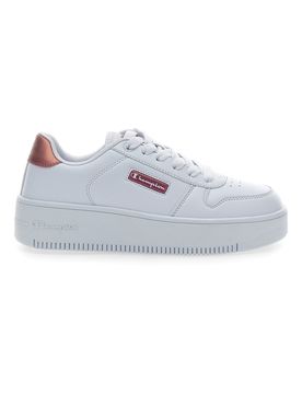 Sneakers Bianche con Lacci Rebound Platform Glitz 37½