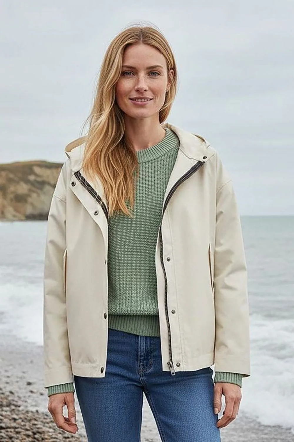 Women's Lightweight Raincoat - - Size: 12 - Rapanui - FashionsVida