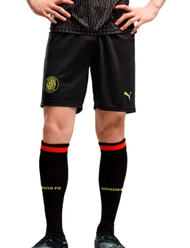 Girona 26/27 segunda equipacion pantalones fútbol oficiales Negro (XL) - Puma - FashionsVida