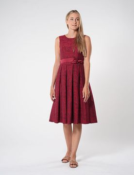 Trachtenkleid RONJA rojo 36