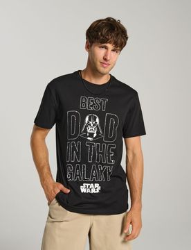T-shirt con stampa Star Wars - nero