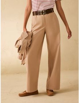 Para mujer. 2611131333200 Pantalón ancho Pbbcrisma (40), Casual, Algodón