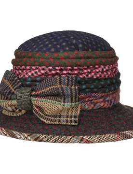 Paoletta Flower Cloth Hat by - mixed colours - Damen - Size: One Size - Grevi - FashionsVida