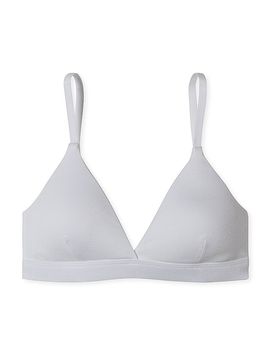 BH mit herausnehmbaren Pads RIB weiss weiss 75A damen