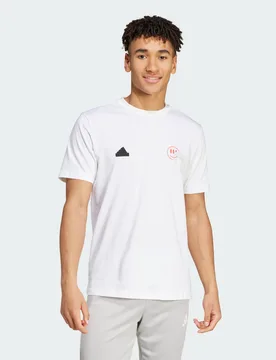 T-shirt House of Tiro Summer Graphic S White - Adidas - FashionsVida