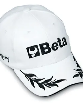Cappellino Con Visiera White