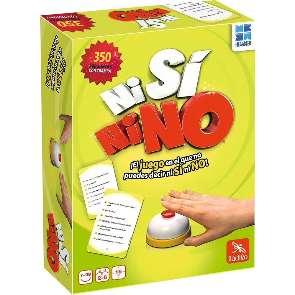 Juego de mesa Ni si Ni no Compacto WorldBrands - World Brands - FashionsVida