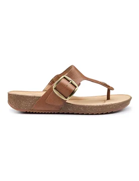 Resort Women's Regular Fit Leather Sandal - - Size: 3 - Hotter - FashionsVida