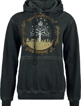 Kapuzenpullover - The Journey - L - für Damen - Größe L - anthrazit - EMP exklusives Merchandise! - Frauen - female - Der Herr der Ringe - FashionsVida