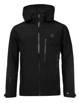 Juonto DrymaxX Regenjacke Schwarz S - HALTI - FashionsVida