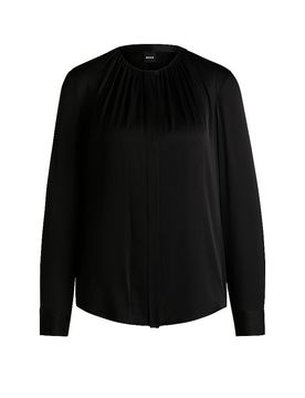Blusa de seda BANORAH negro 32