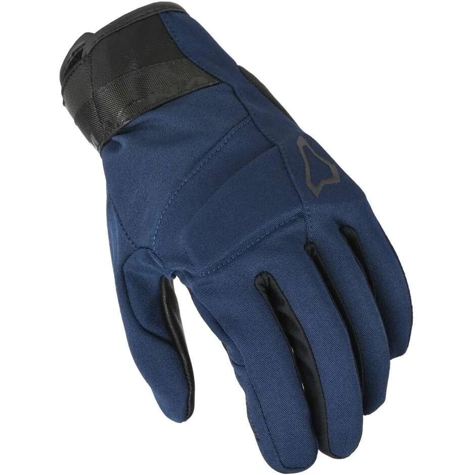 Guanti Moto Astrill Dark Blu Nero taglia M - Macna - FashionsVida