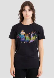 Women's Encanto Family Is Everything With Mirabel, Isabela & Luisa T-Shirt, Black Size: Large - Black - Size: L