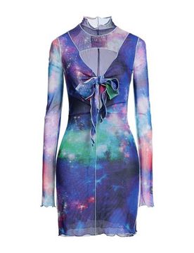 Mini-Kleid Damen Königsblau 30,32,34,36 Damen