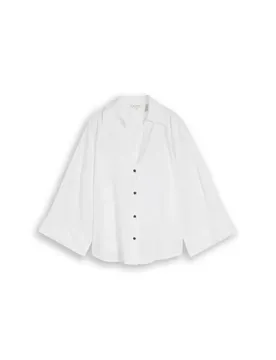 Blouse loose fit with linen female